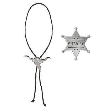 Set Cowboy (collier et étoile sheriff)