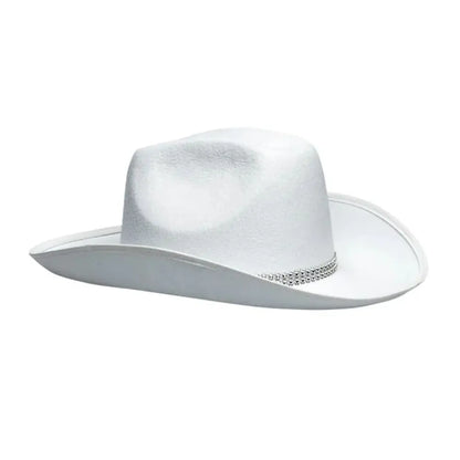 Chapeau Cowboy Daisy Blanc