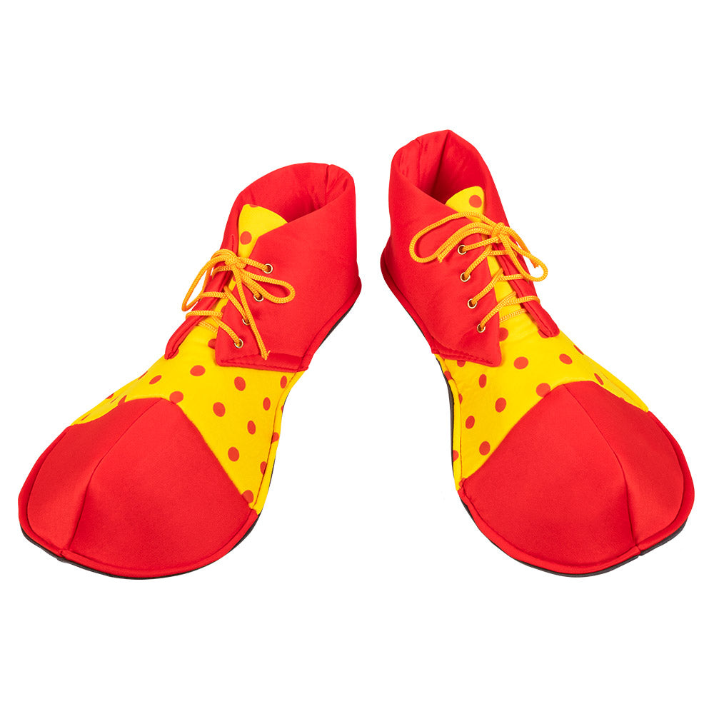 Chaussures de clown en tissue