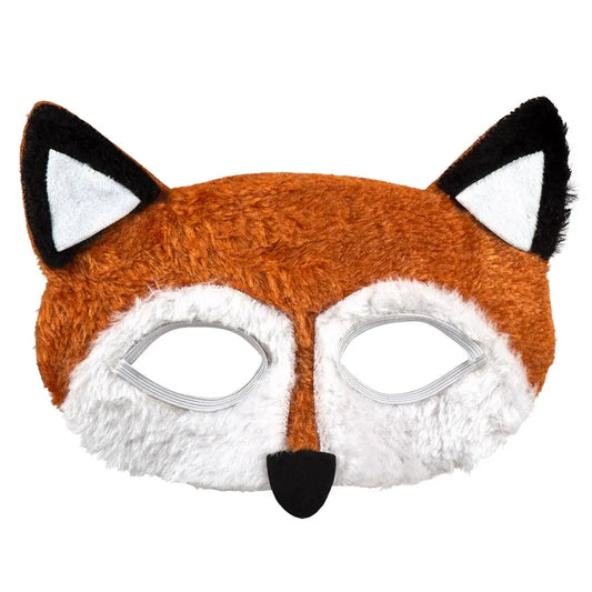Demi-masque peluche Renard