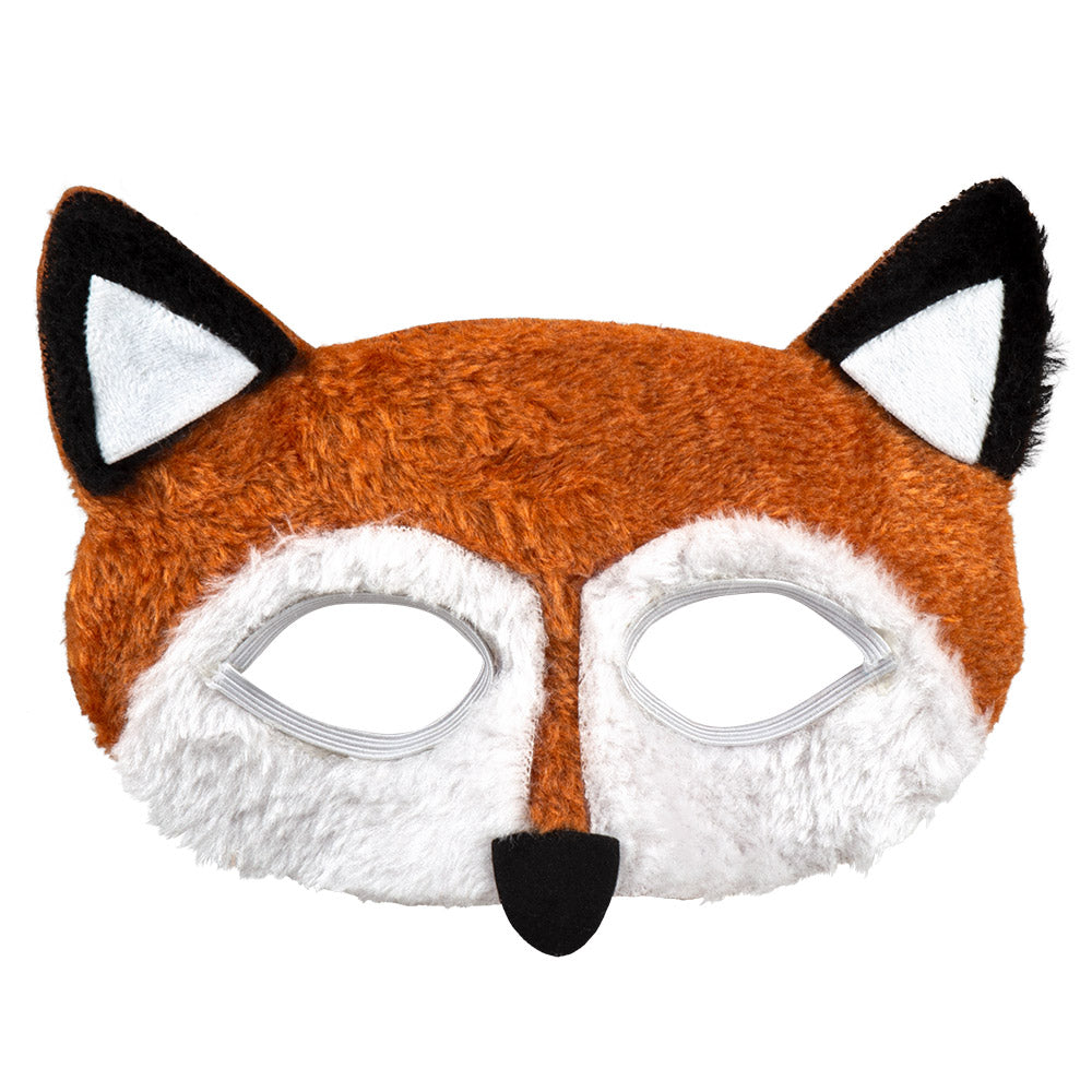 Demi-masque peluche Renard