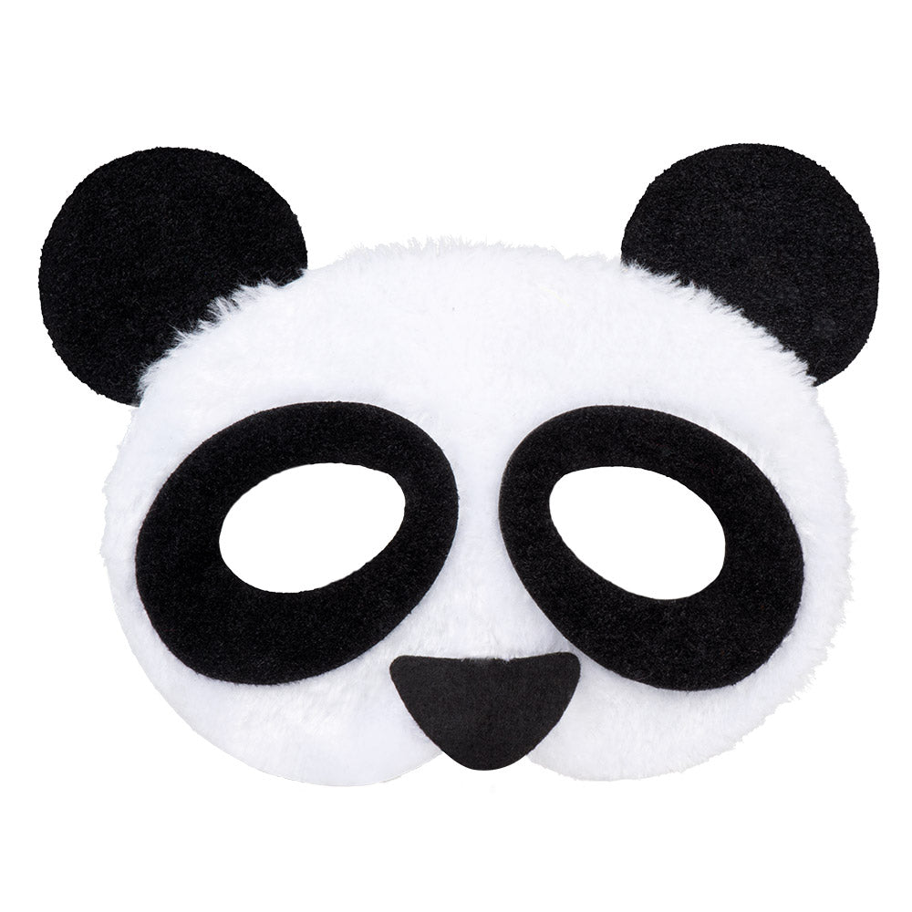 Demi-masque peluche Panda