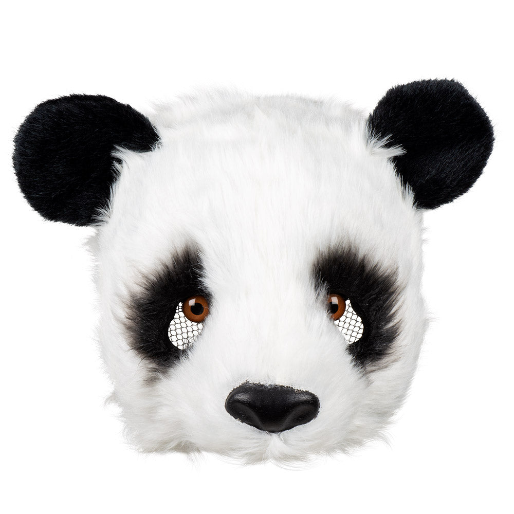 Demi-masque peluche Panda