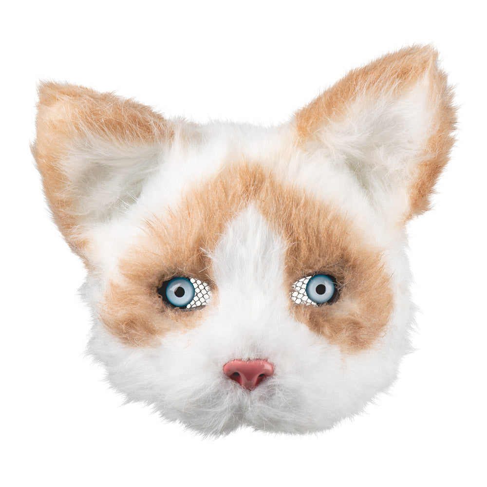 Demi-masque peluche Chat