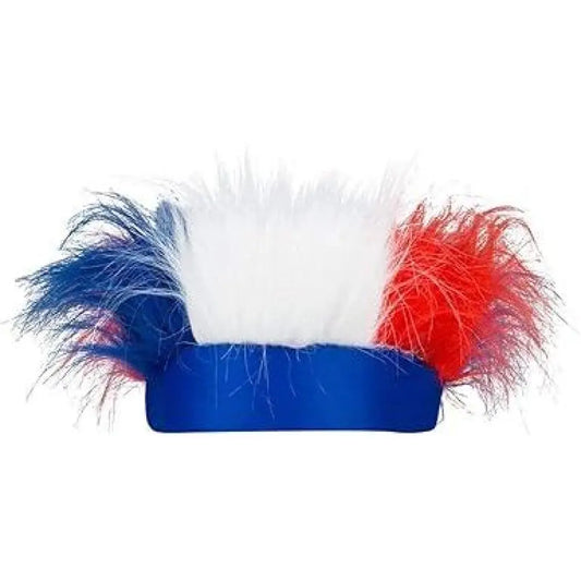 Bandeau avec Cheveux Tricolore