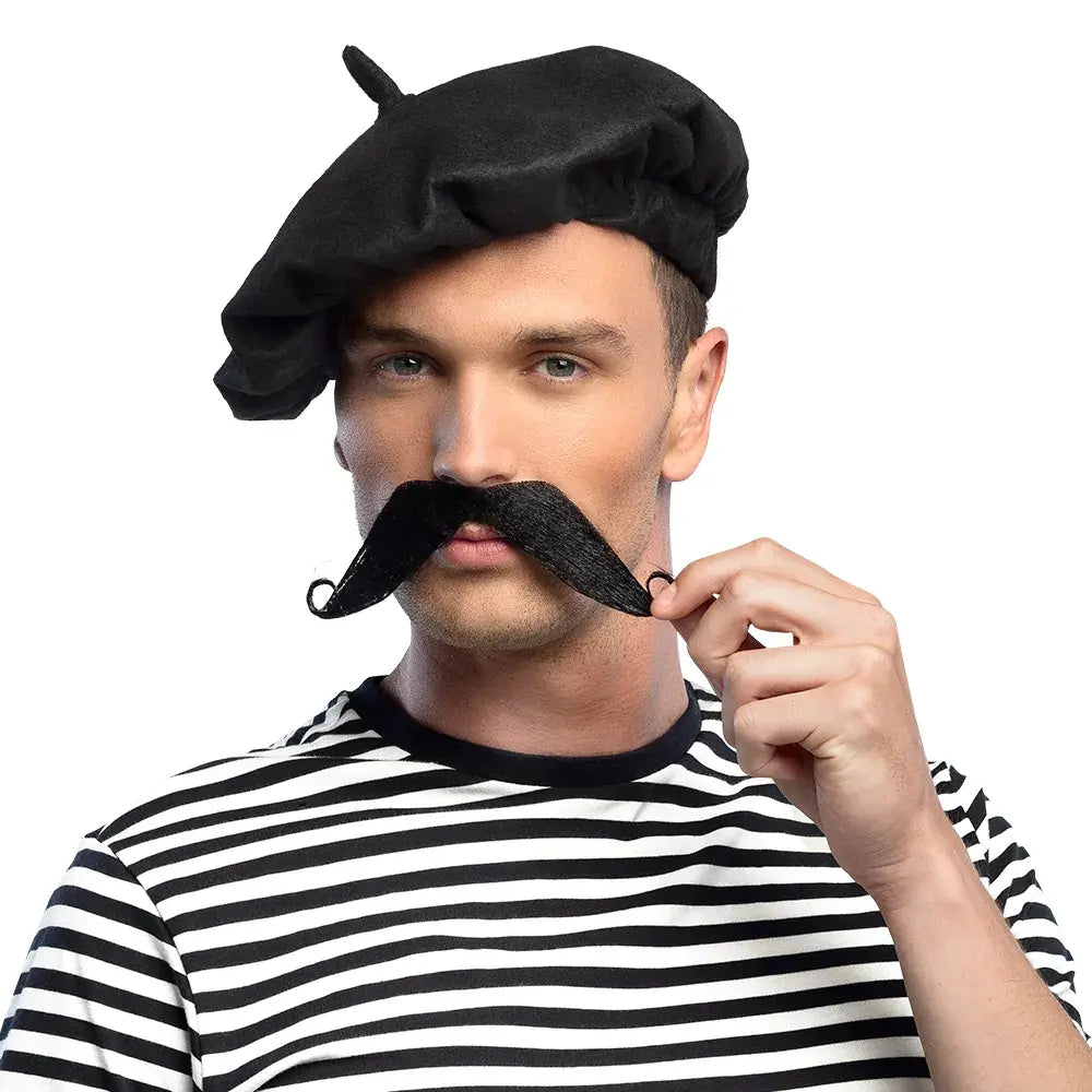 Béret France Noir