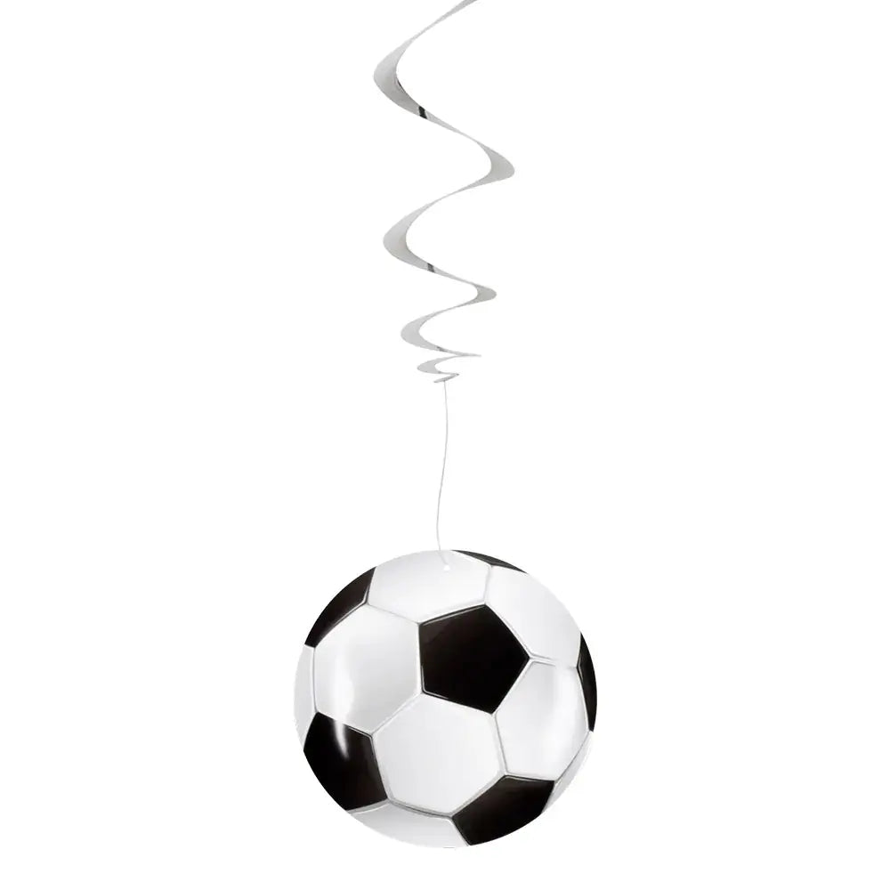 3 Swirls décorations - Football 