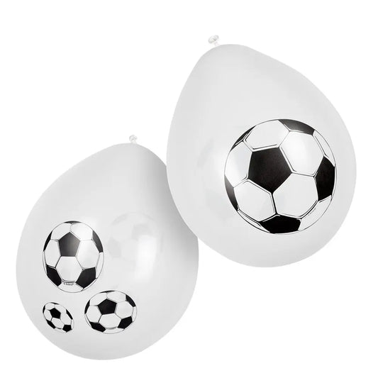 6 Ballons 25cm - Football