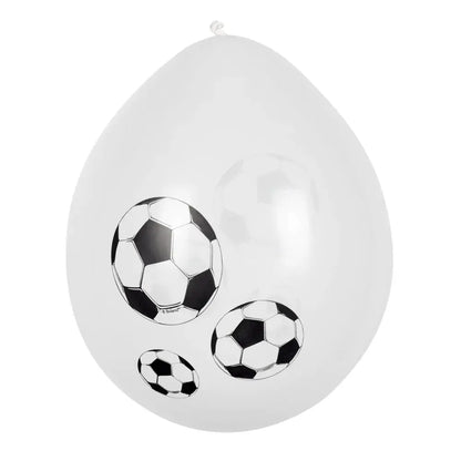 6 Ballons 25cm - Football