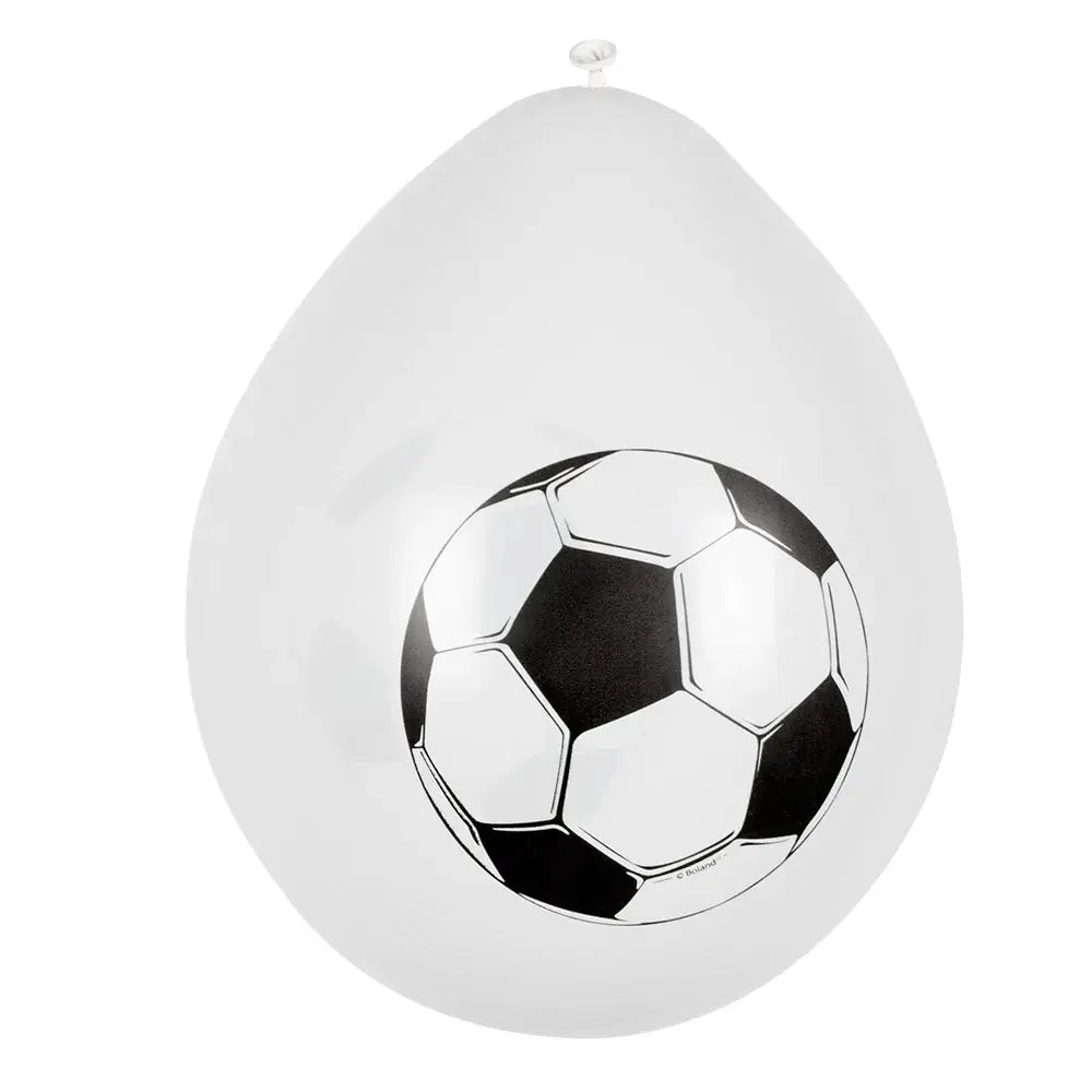 6 Ballons 25cm - Football