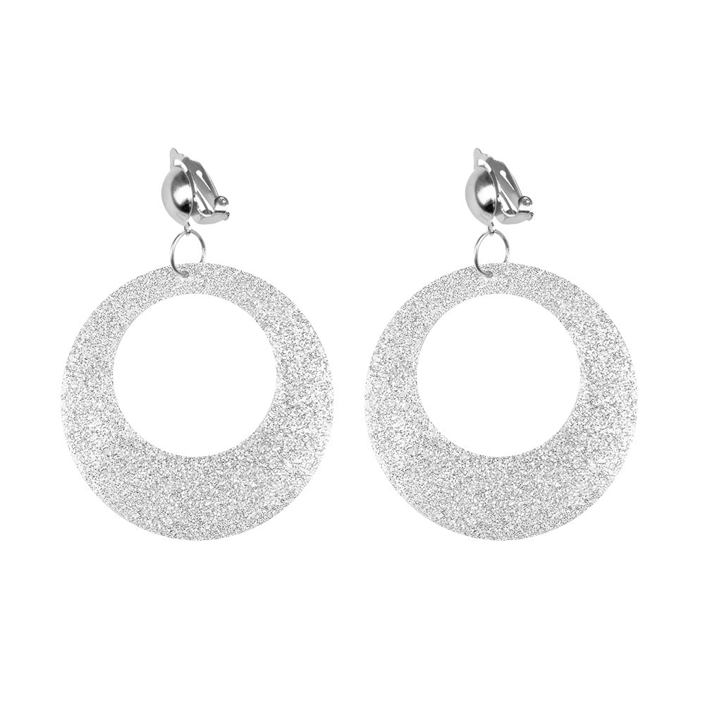 Paire Pendants d'oreille Glitter