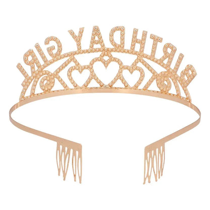 Metal Diadème 'Birthday Girl'