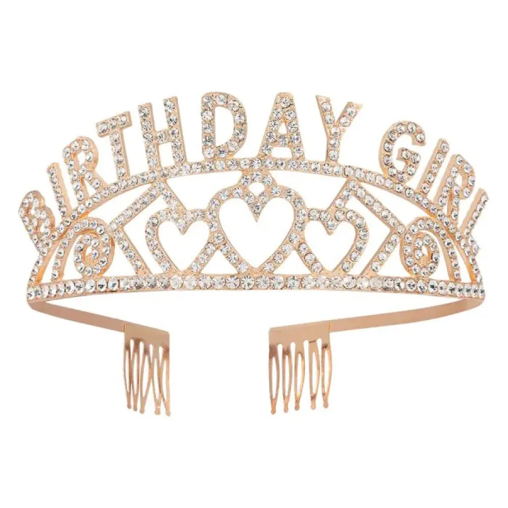 Metal Diadème 'Birthday Girl'