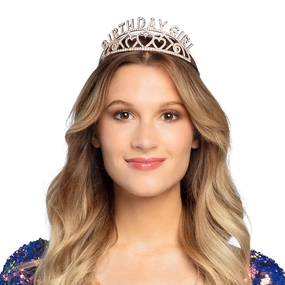 Metal Diadème 'Birthday Girl'