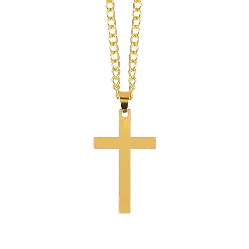 Collier Croix Dorée