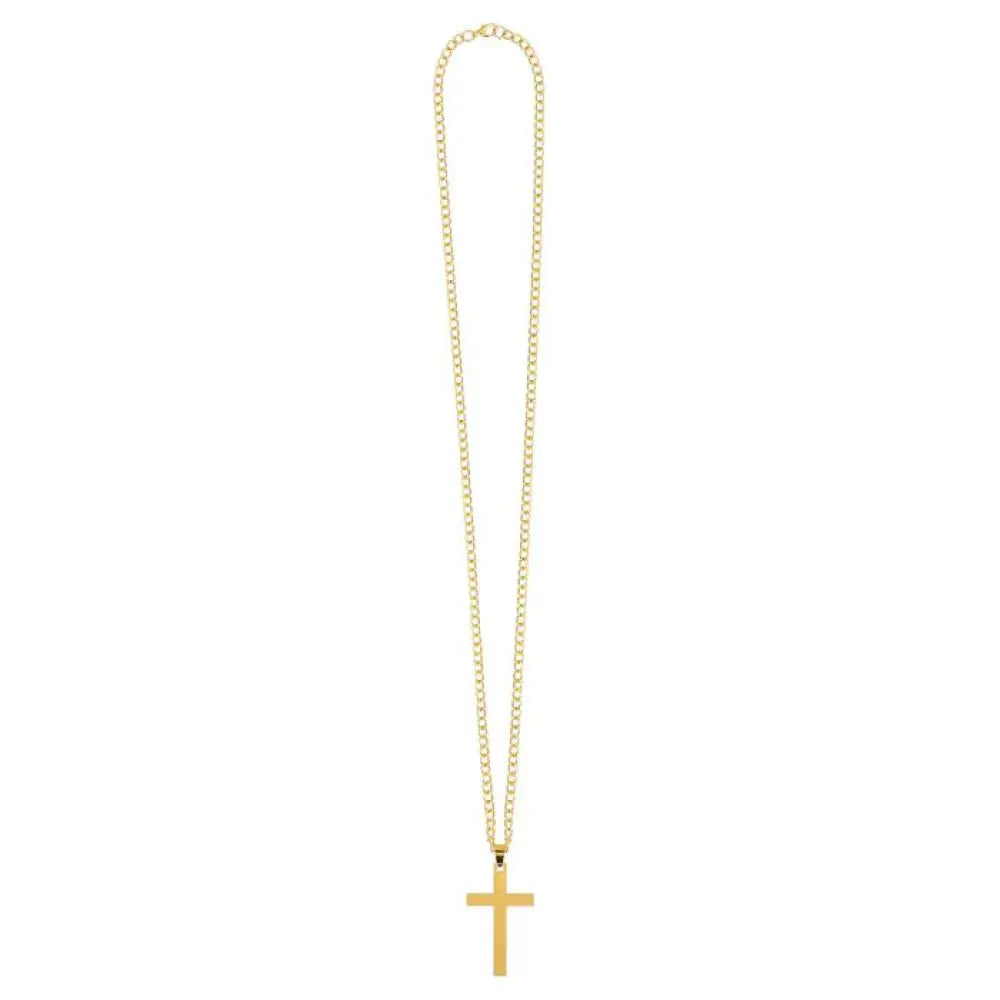 Collier Croix Dorée