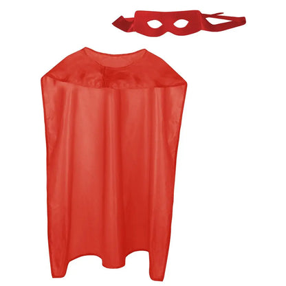 Set Héros Rouge (Loup et Cape 90 cm)