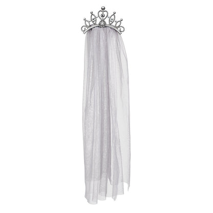 Couronne Princesse Zombie avec voile