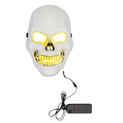 Masque lumineux LED Killer Tête de mort