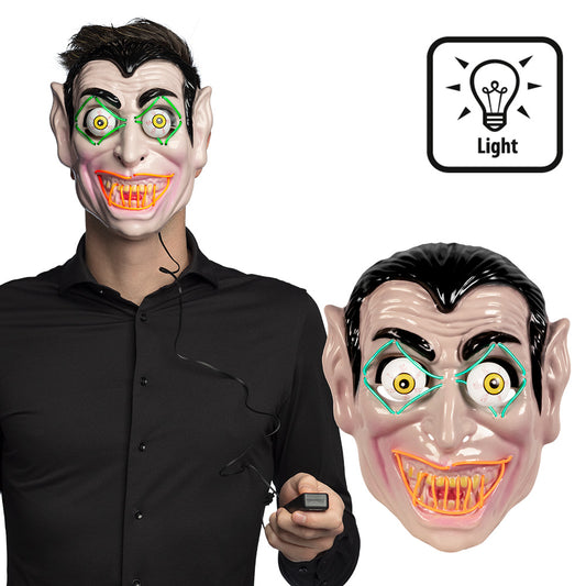 Masque lumineux LED Vampire