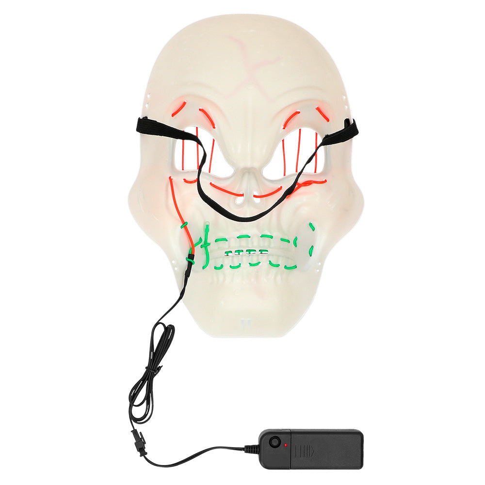 Masque LED Crâne Sanglant