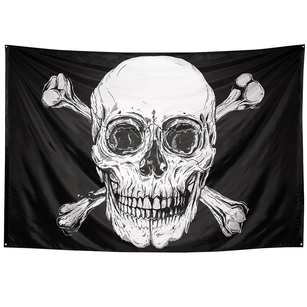 Drapeau polyester Pirates XXL