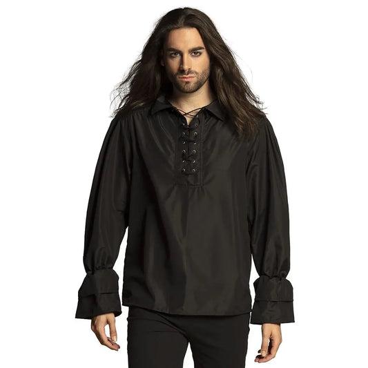 Chemise Pirate Noir - Taille 46/48