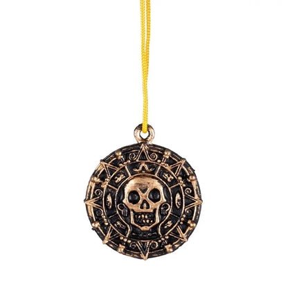 Set Accessoires de pirate - x1 télescope 18 cm, x1 poignard 23 cm, x1 amulette, x2 pièces de monnaie