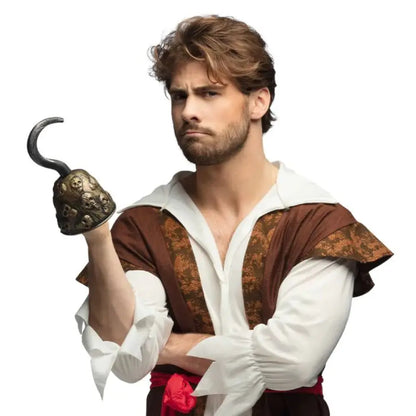 Crochet Pirate Skulls (19x10 cm)