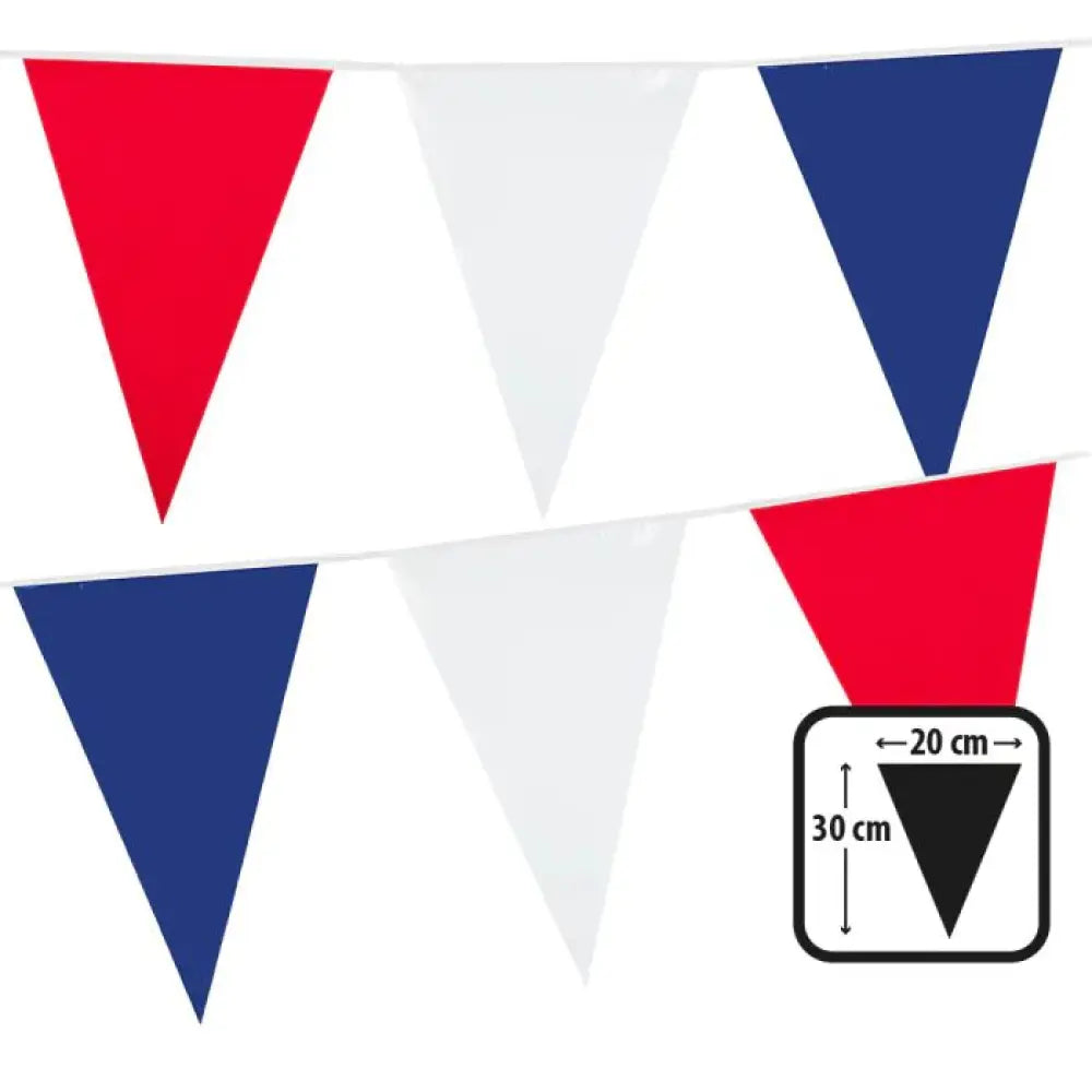 Guirlande de Fanions Tricolore - PE
