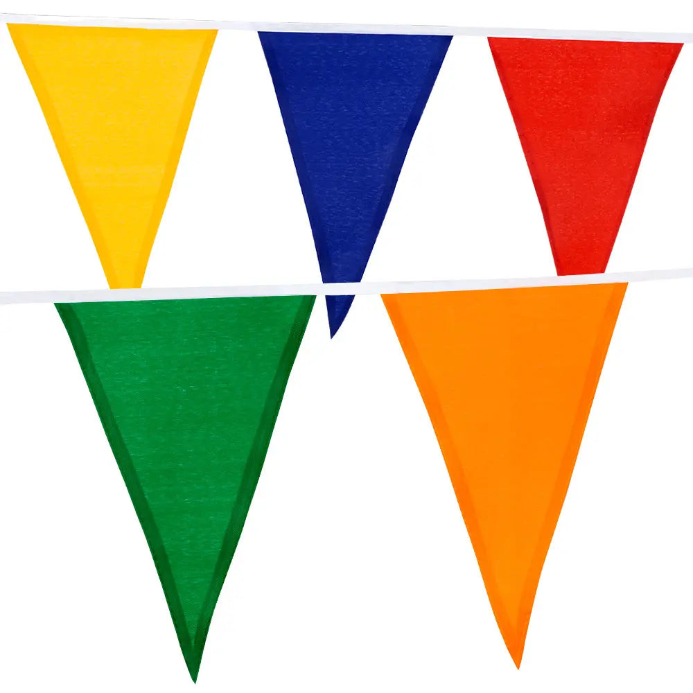 Guirlande de Fanions Polyester - Multicolore