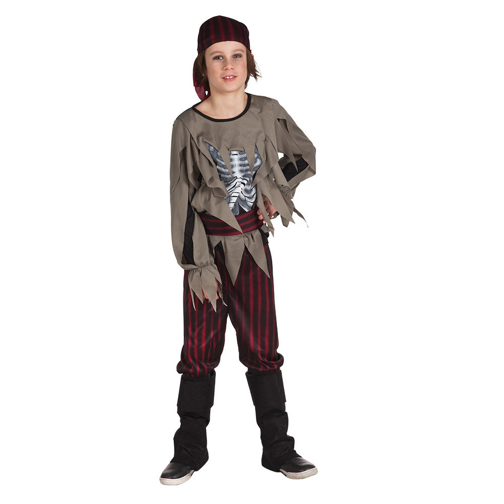 Costume enfant Zombie pirate