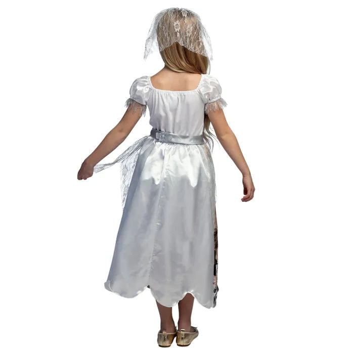 Pc. Costume enfant Zombie bride (7-9 ans)