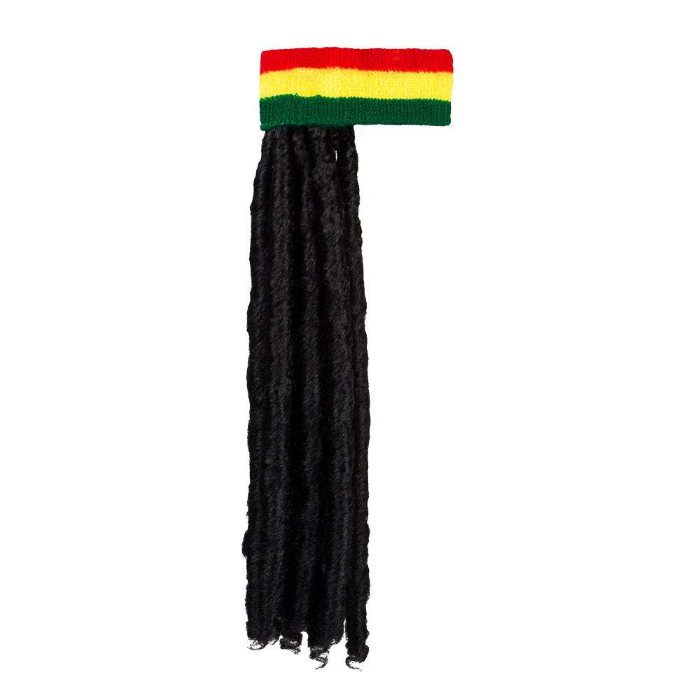 Bandeau Rasta avec dreadlocks