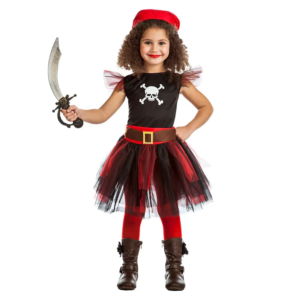 Costume Fille Pirate Mary (3-4 ans)
