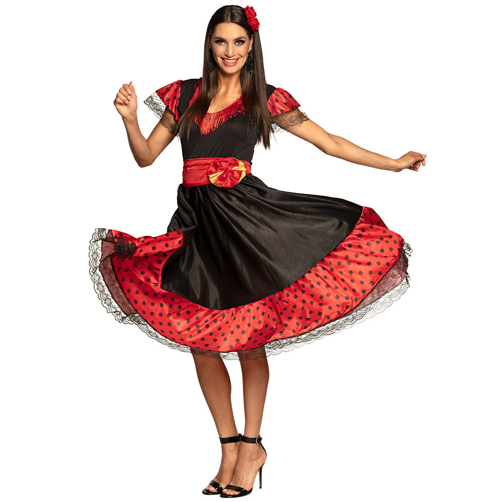 Costume adulte Flamenco femme