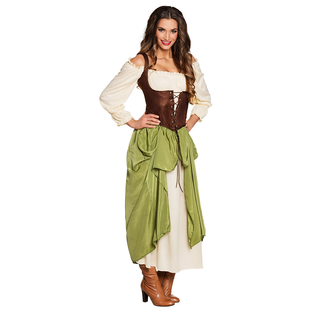 Costume adulte Fille du village