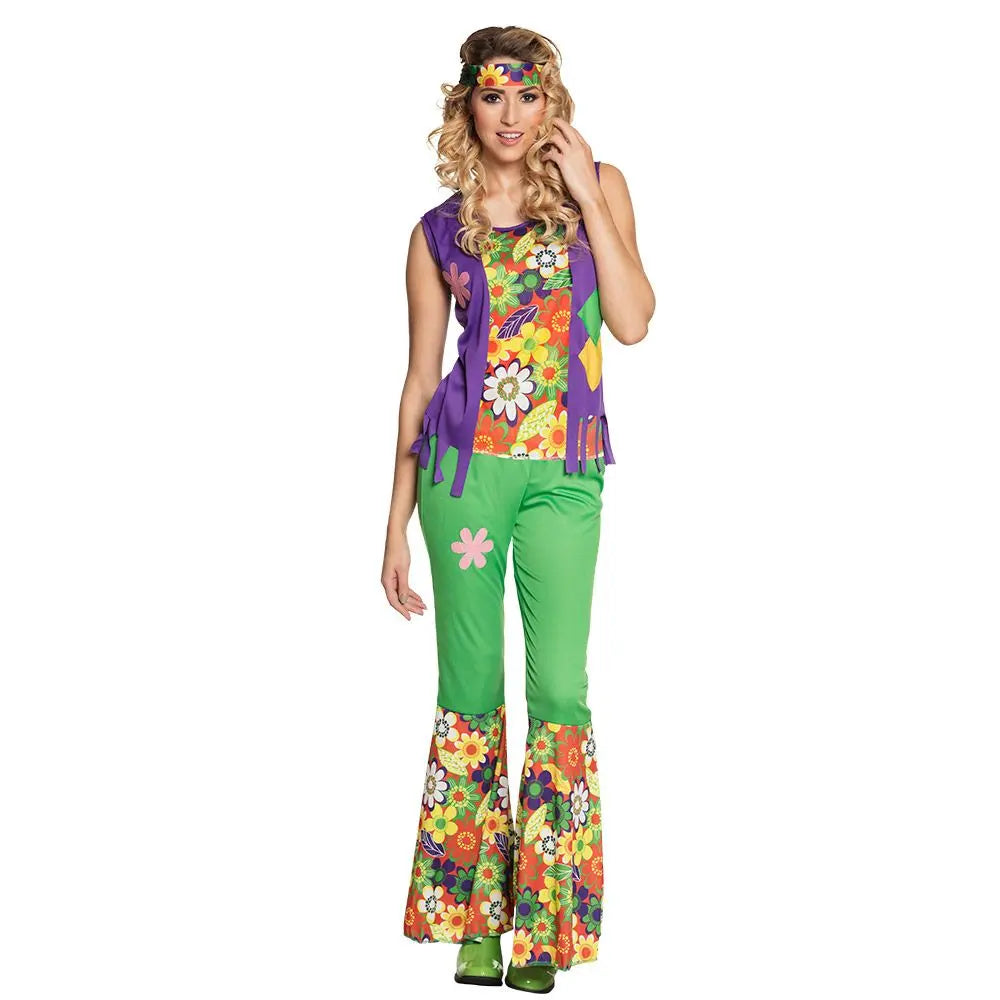 Costume Femme ''Woodstock Hippie'' - M
