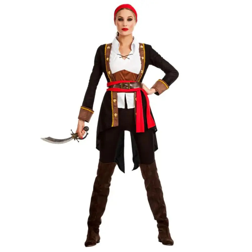 Costume Femme Pirate Rachel - S