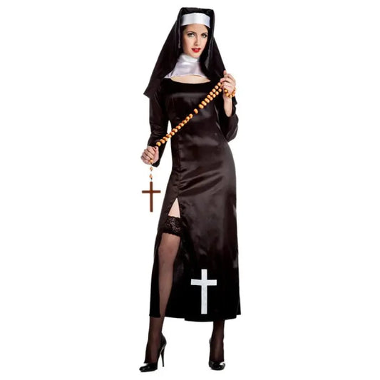 Costume Femme Nonne Sexy - M/L