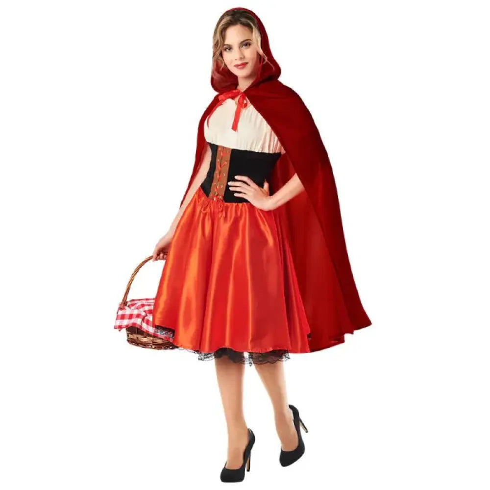 Costume Femme Chaperon Rouge - S