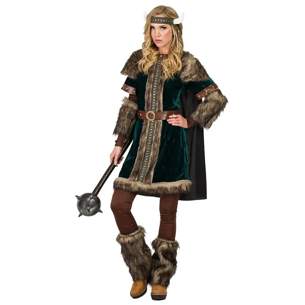 Costume Femme "Viking Helga" - S