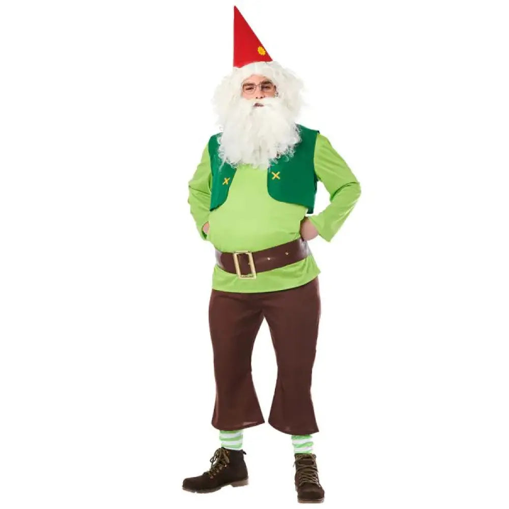 Costume Homme Gnome Perky - S
