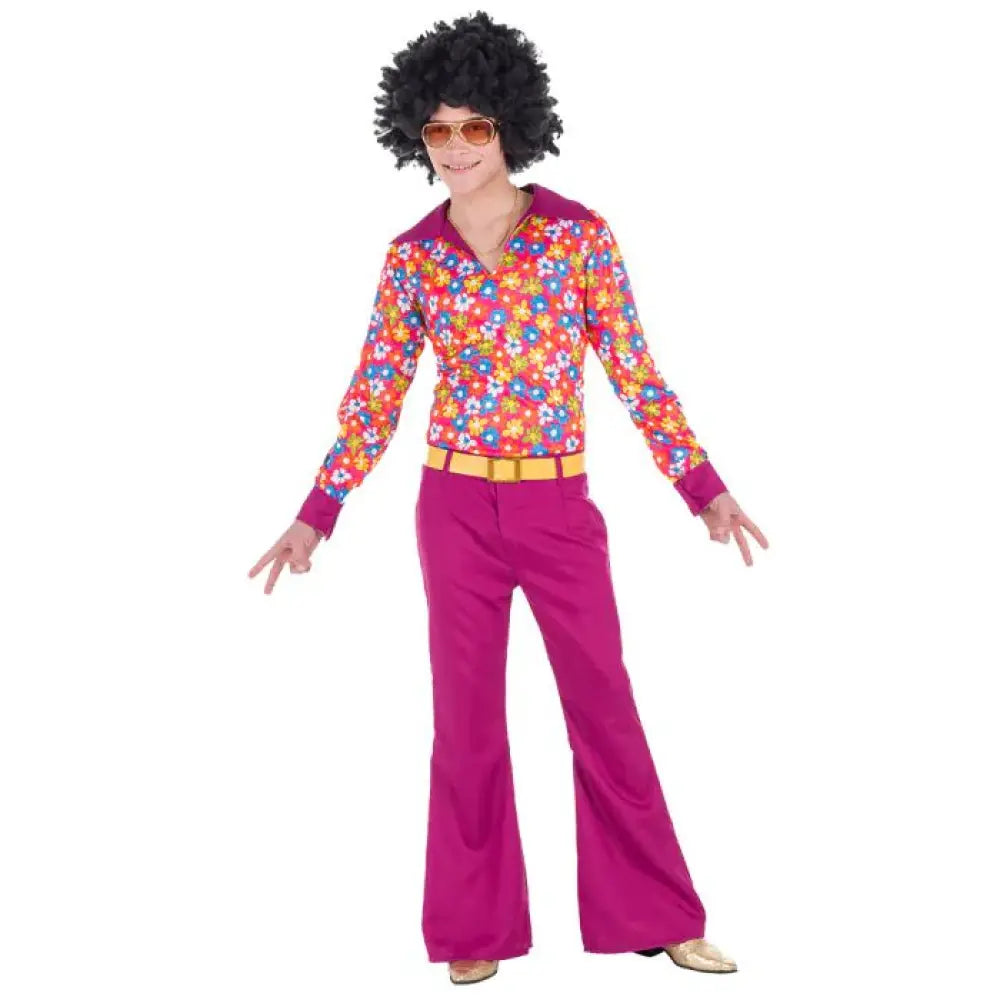 Costume Homme Hippie Groove - XL