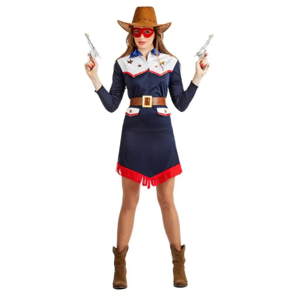 Costume Femme Cowgirl Samantha - M/L