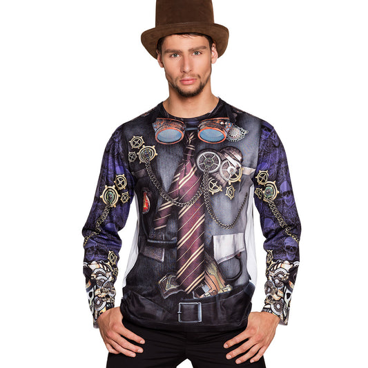 Chemise photoréaliste Mr Steampunk