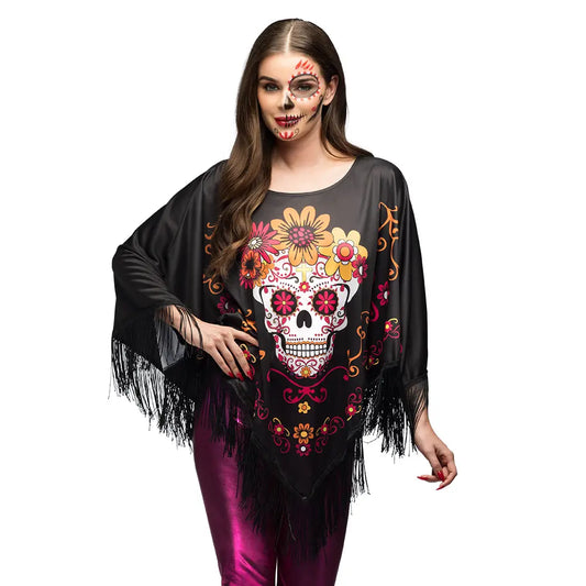 Poncho Catrina Femme - Taille unique