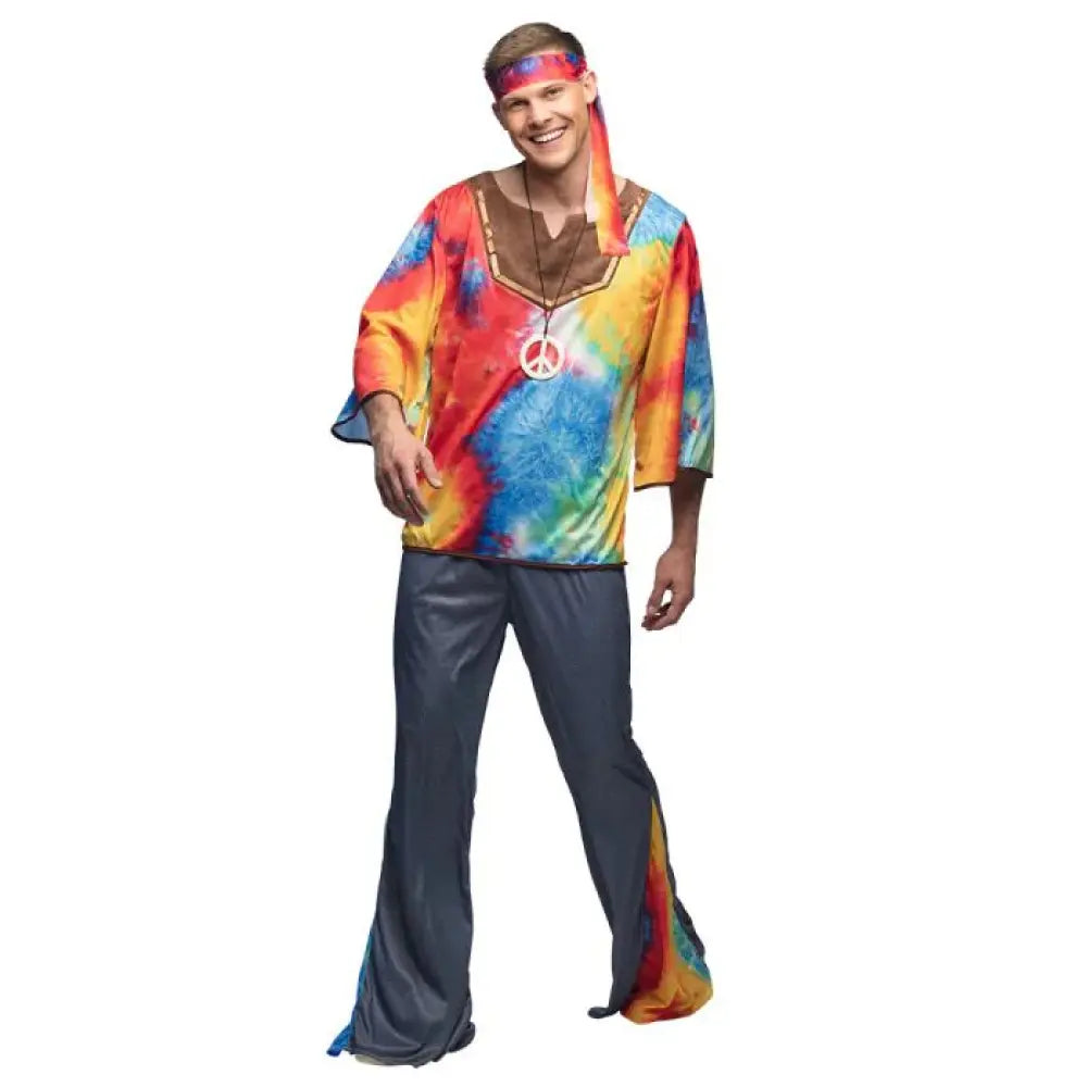 Costume Homme Hippie Marley - Taille 58/60