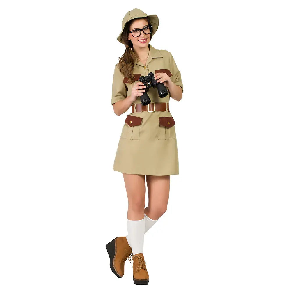 Costume Femme Safari Jade (M/L)