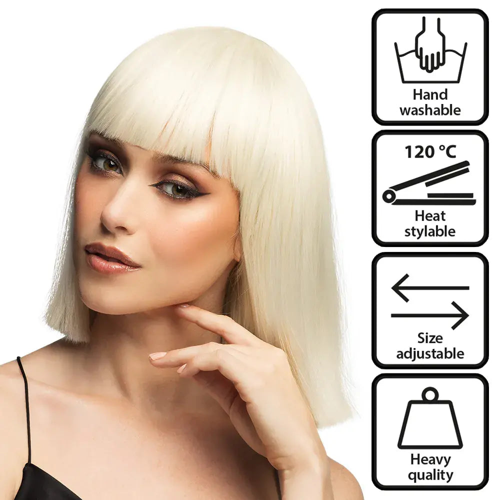 Perruque Djamilla "Breezy Blond" - Haute Qualité